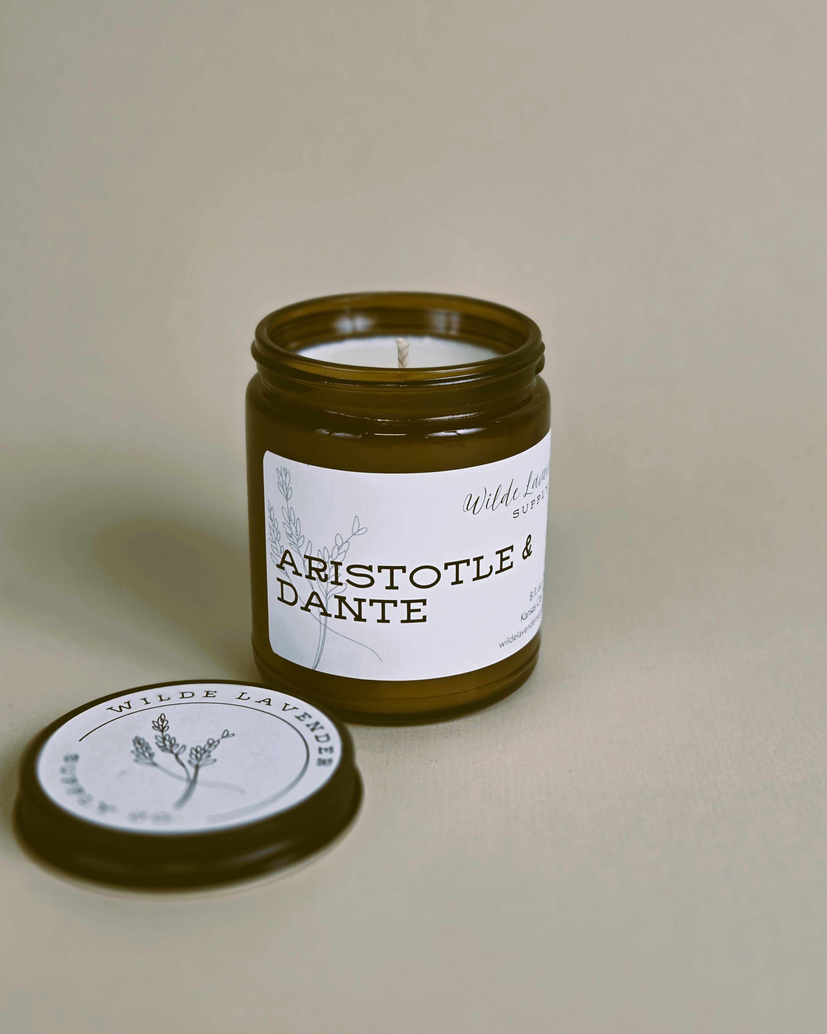 Aristotle & Dante Candles