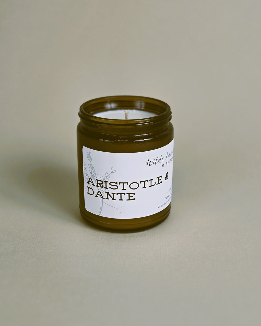 Aristotle & Dante Candles