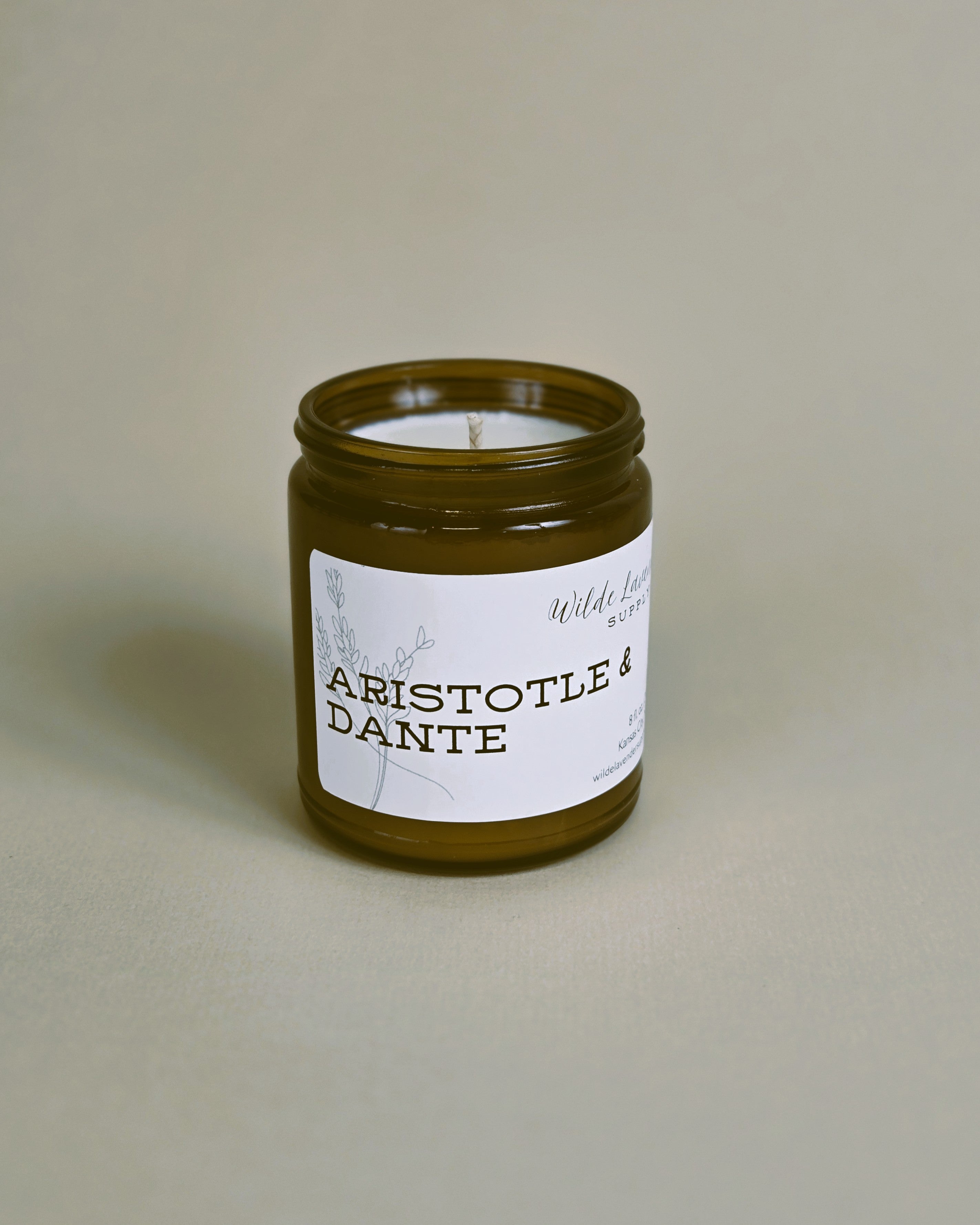 Aristotle & Dante Candles