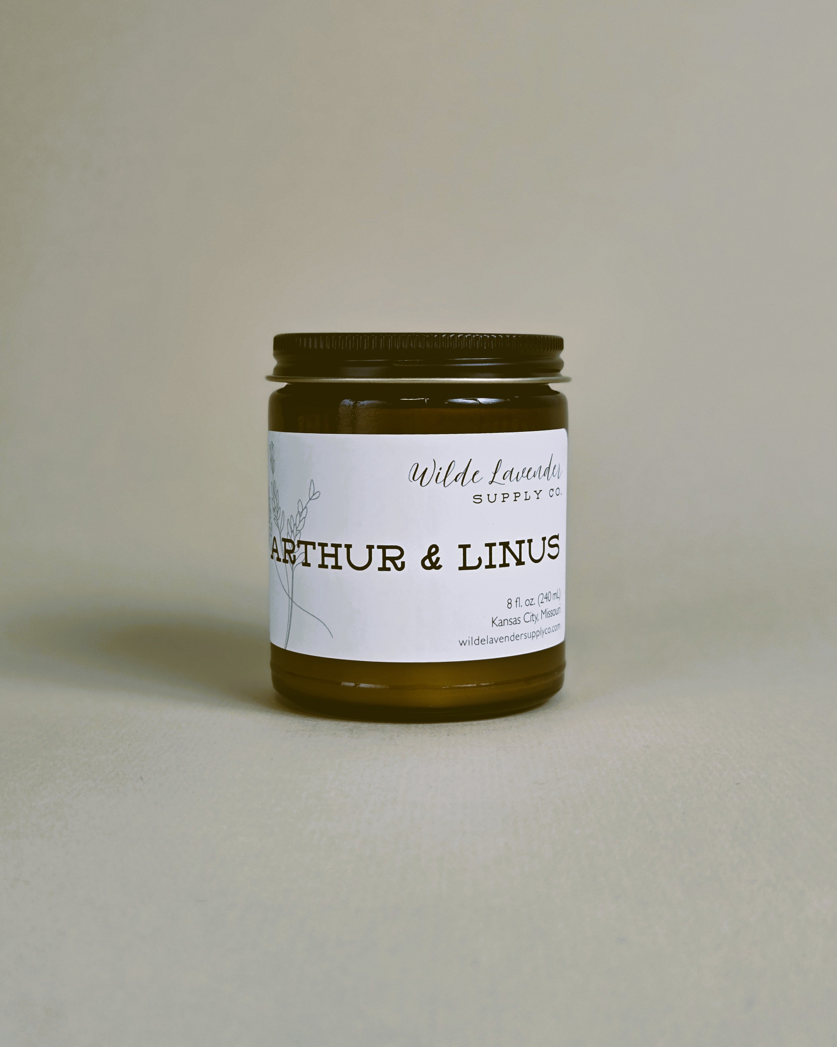 Arthur & Linus Candles