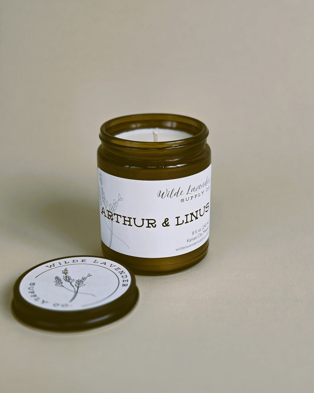 Arthur & Linus Candles