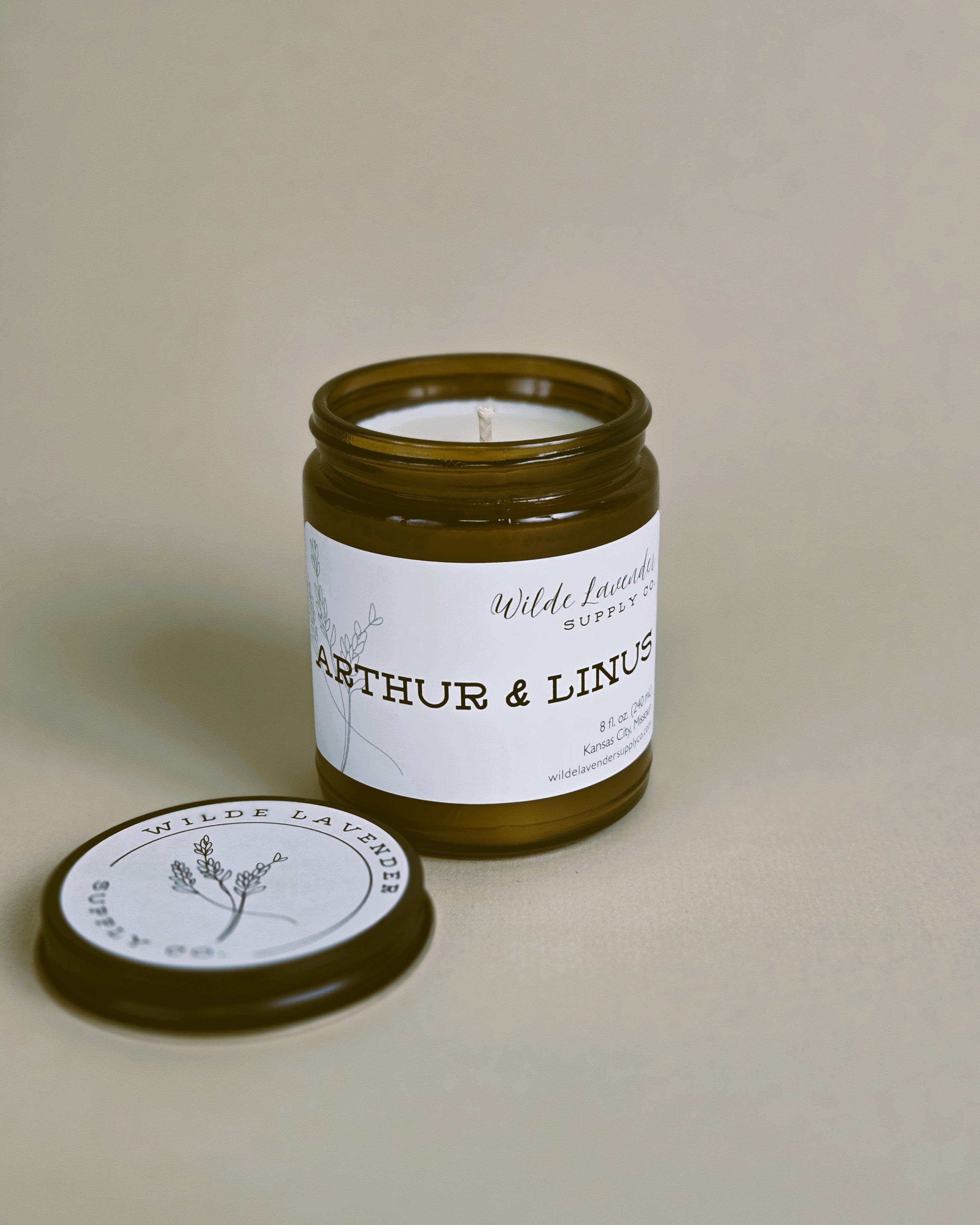 Arthur & Linus Candles