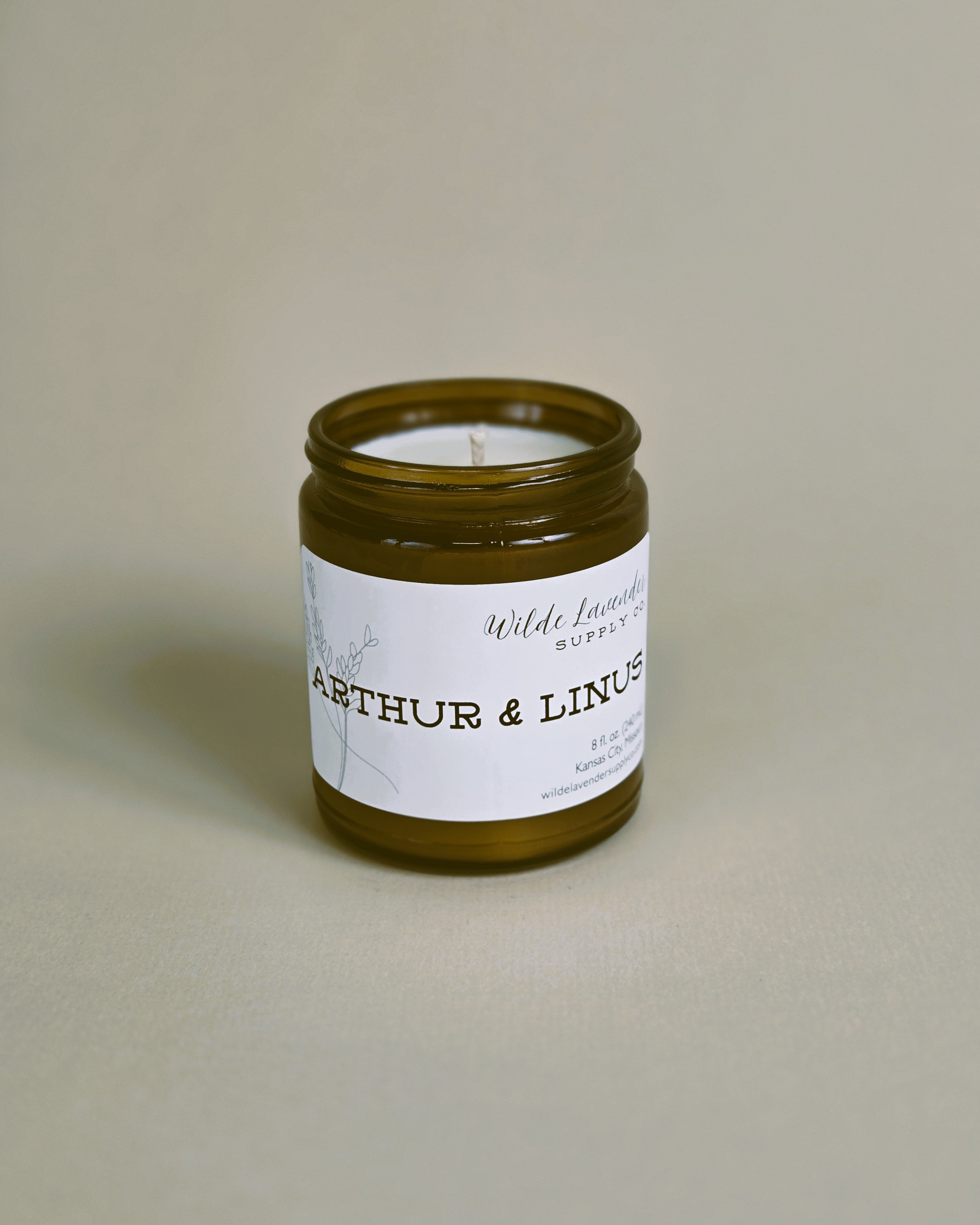 Arthur & Linus Candles