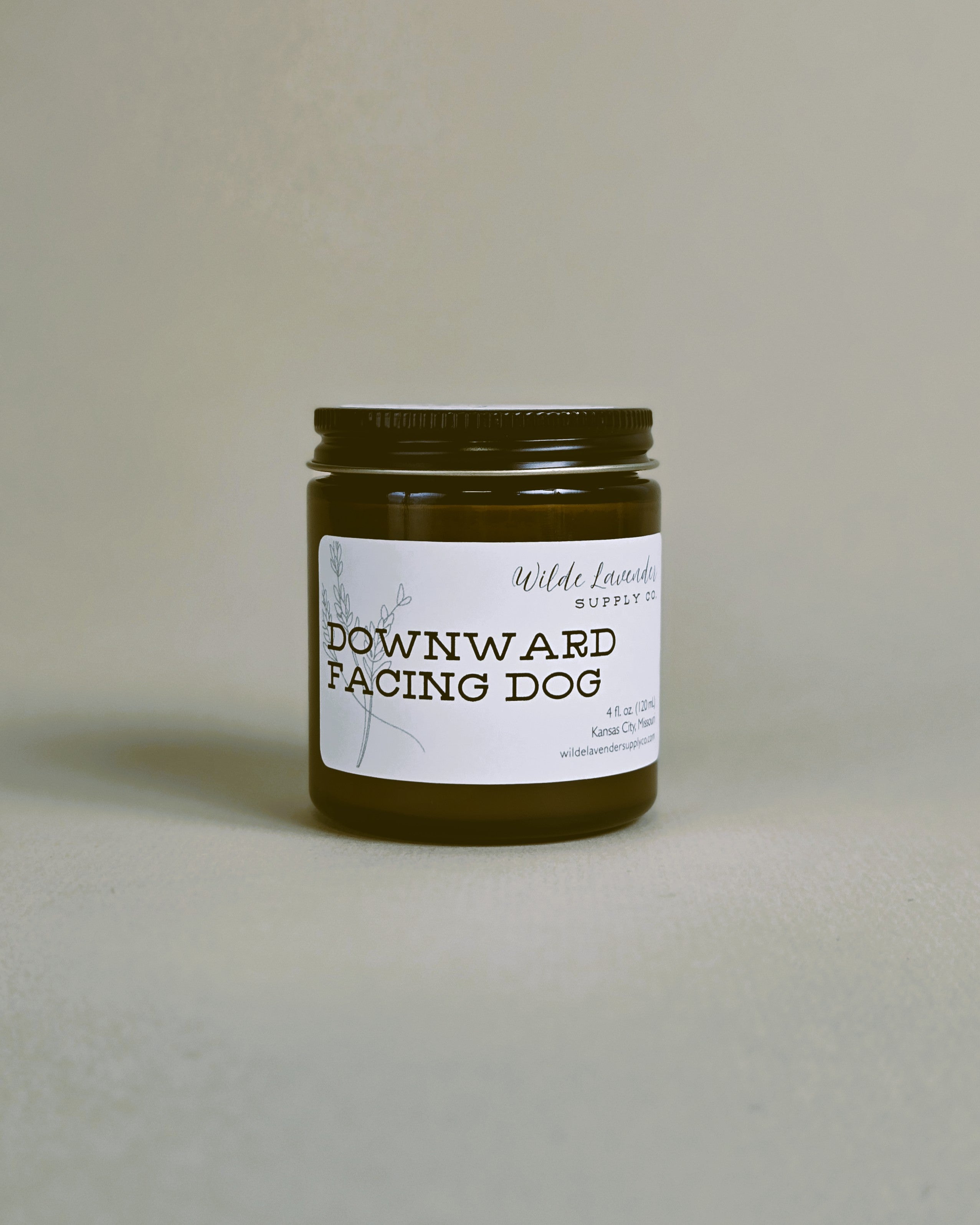Downward Facing Dog Candles