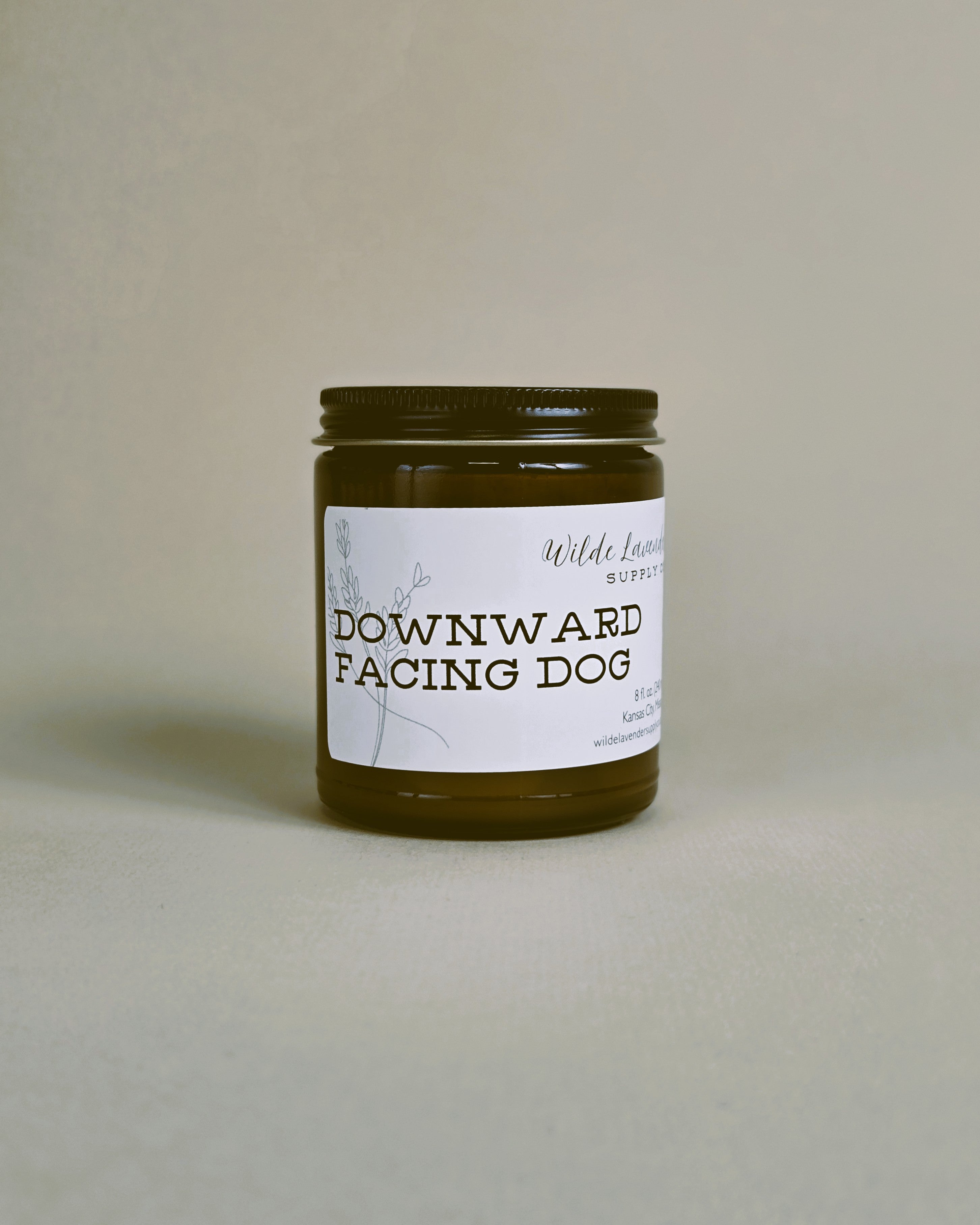 Downward Facing Dog Candles