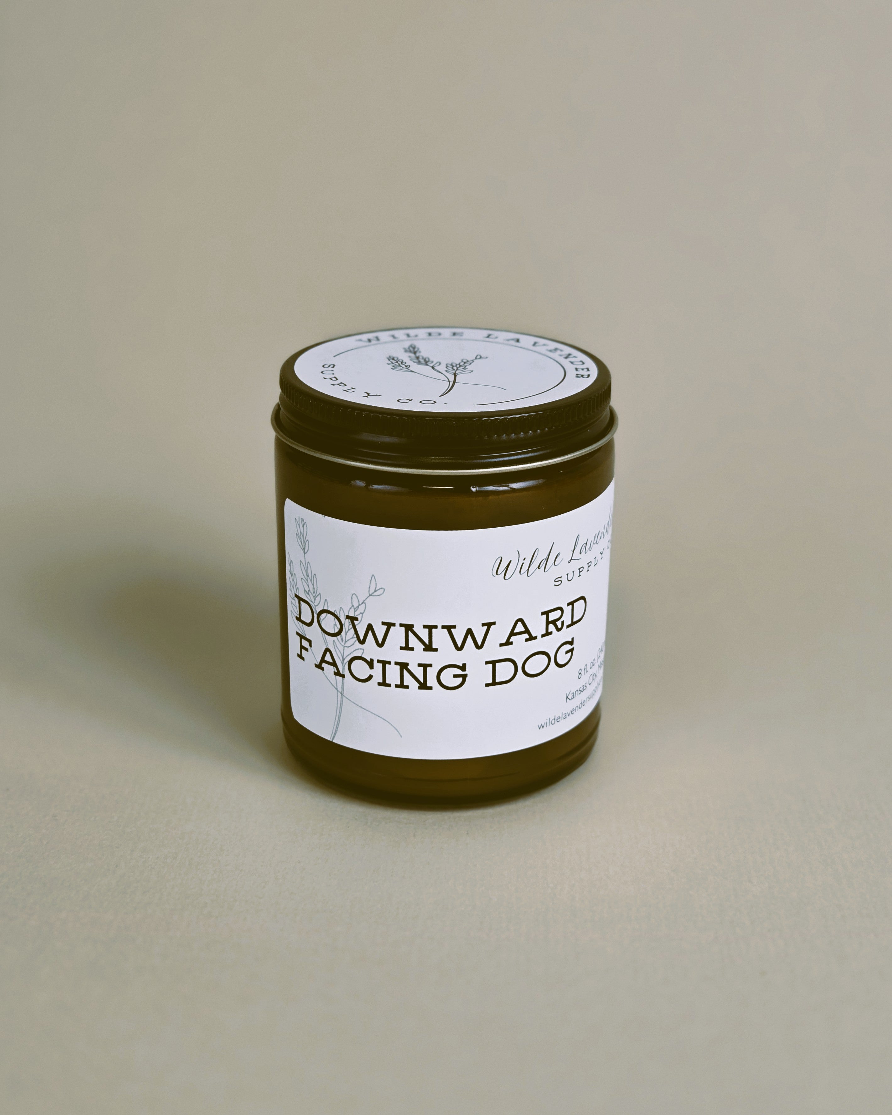 Downward Facing Dog Candles