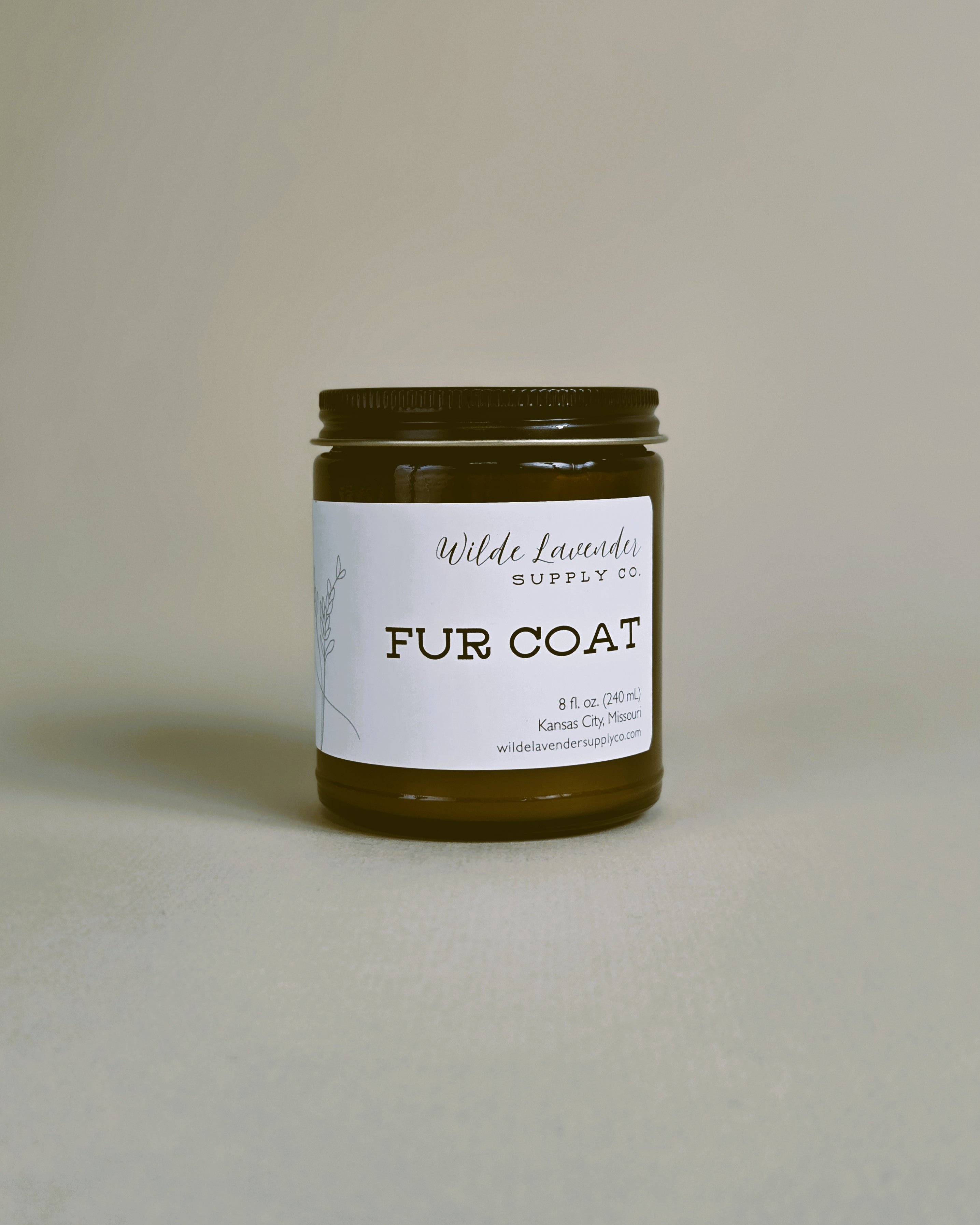 Fur Coat Candles