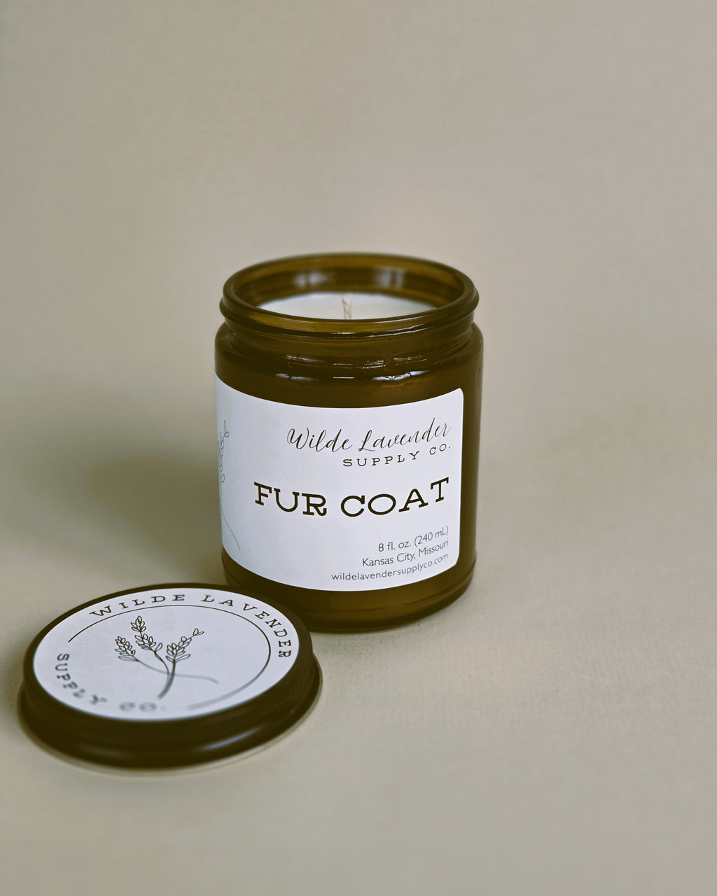 Fur Coat Candles