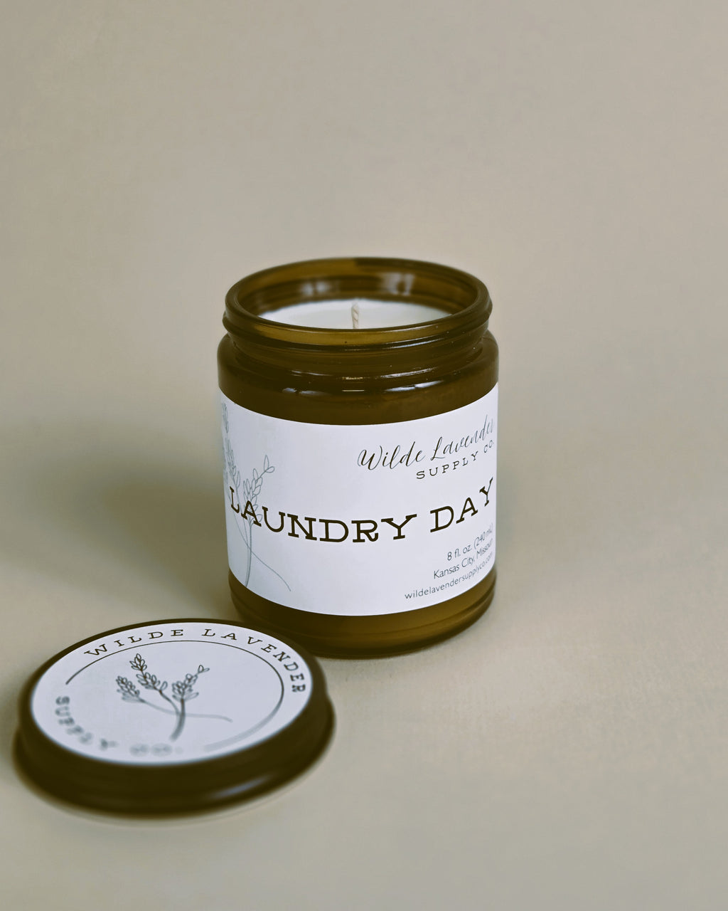 Laundry Day Candles