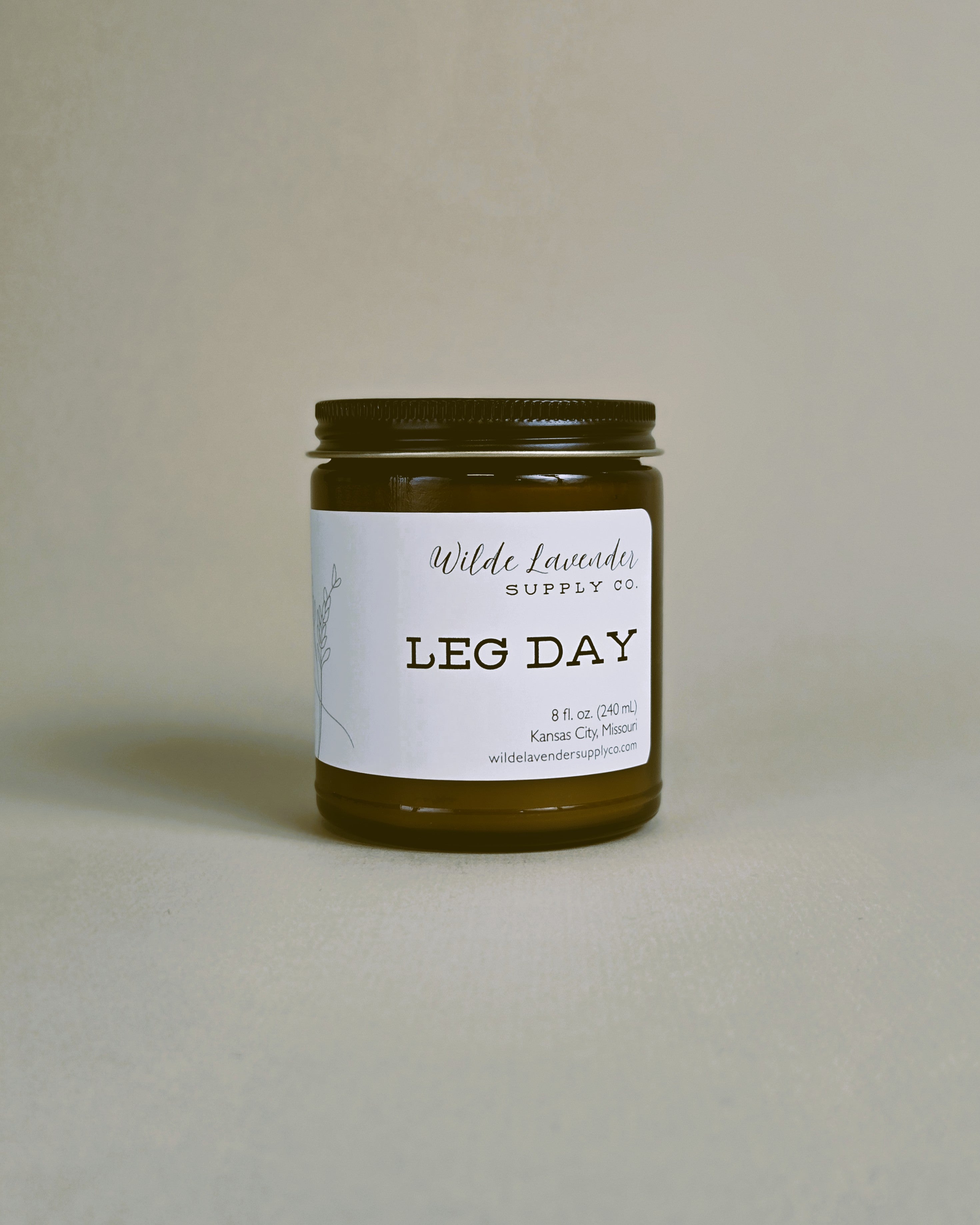 Leg Day Candles