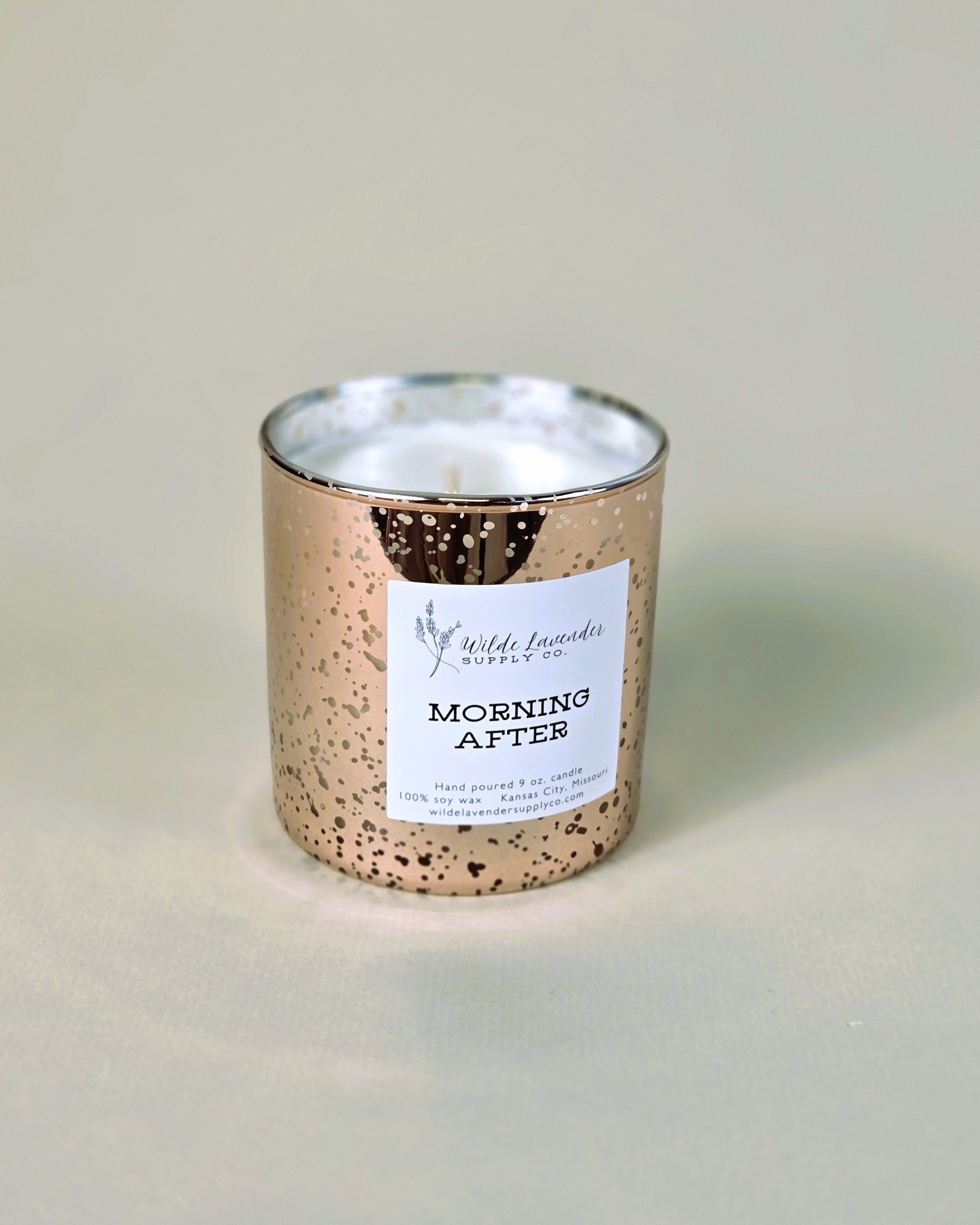 Morning After Mercury Glass Candle