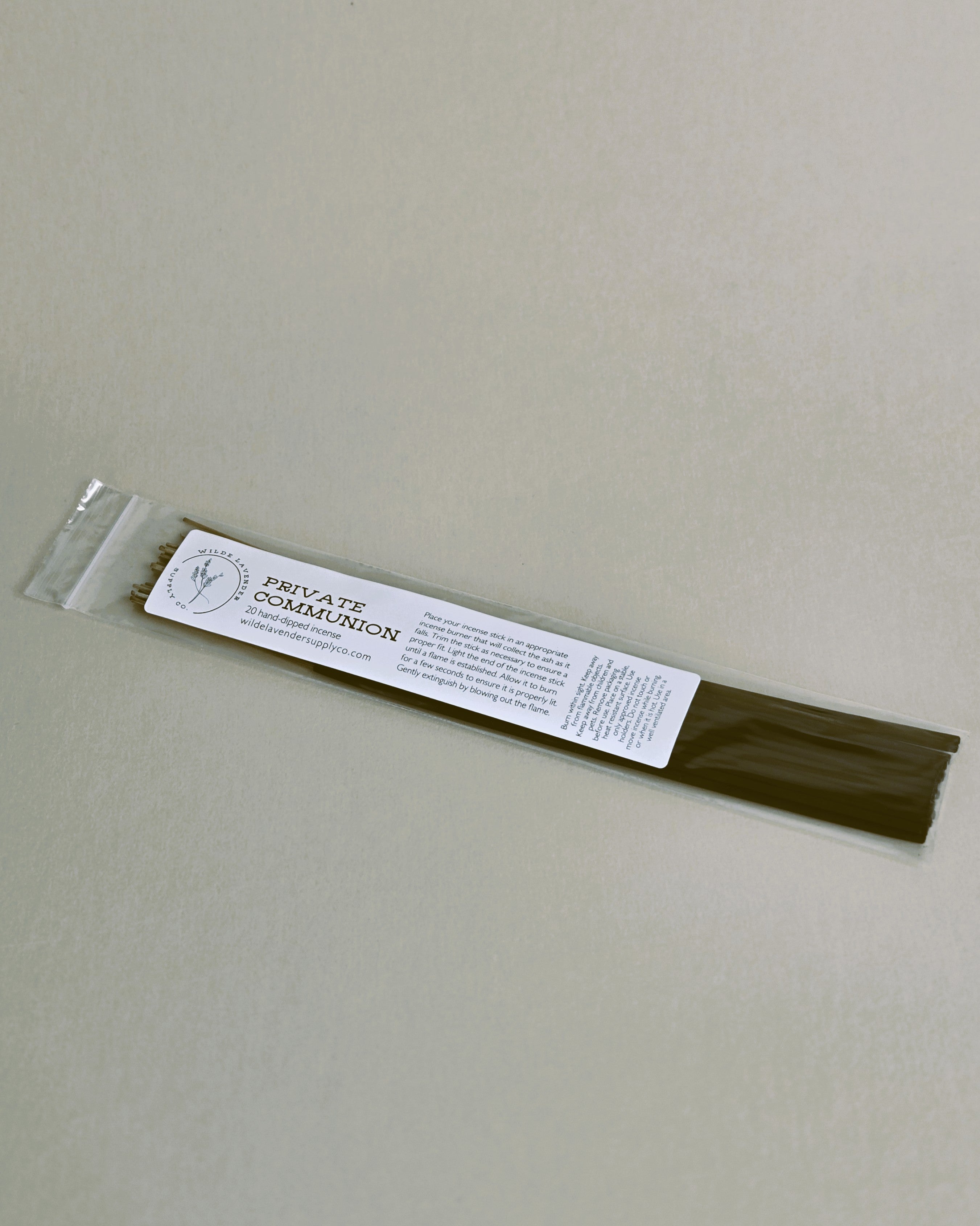 Private Communion Incense